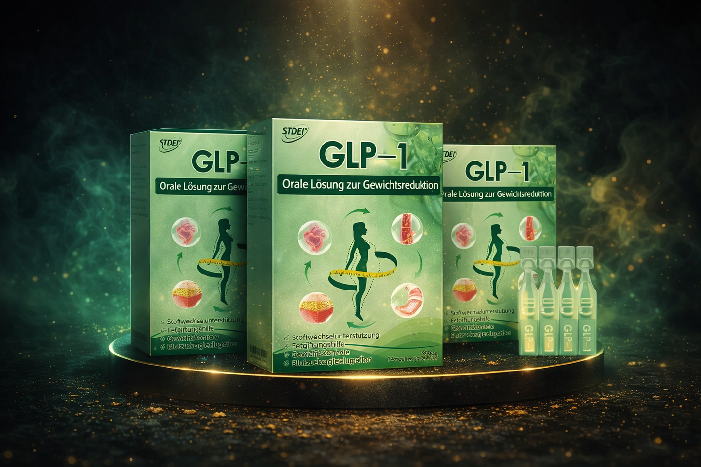 GLP-1 Premium Moringa Drops Box