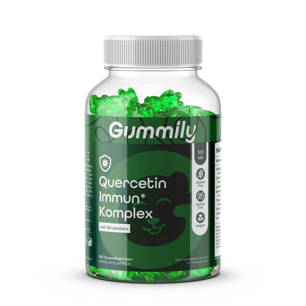 Vitamin D3 Gummies with Quercetin, Ashwagandha & Bromelain – Apple