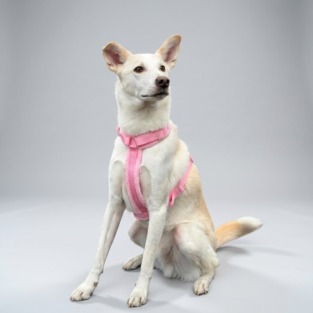 Hundegeschirr-Set Teddy Rosa