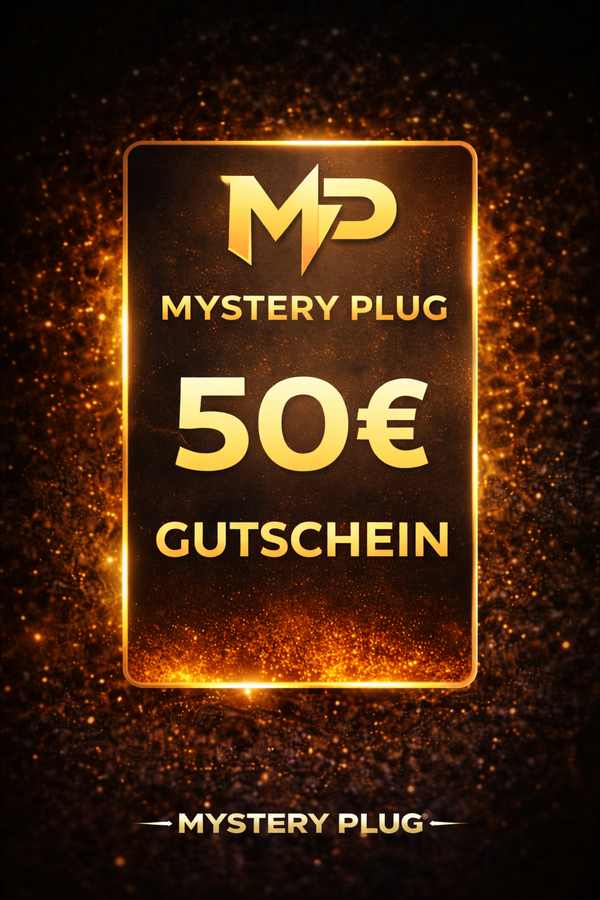 Mystery Plug Geschenkgutschein über 25 Euro