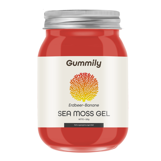 Banana Strawberry Seamoss Gel